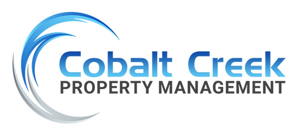 Cobalt Creek Property Management Logo Design
