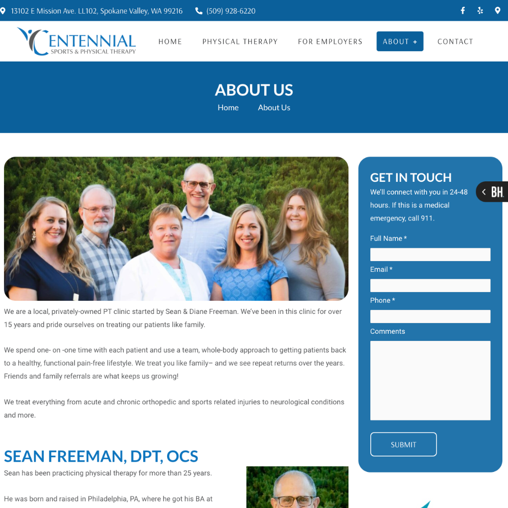 Centennial Sports & Physical Therapy