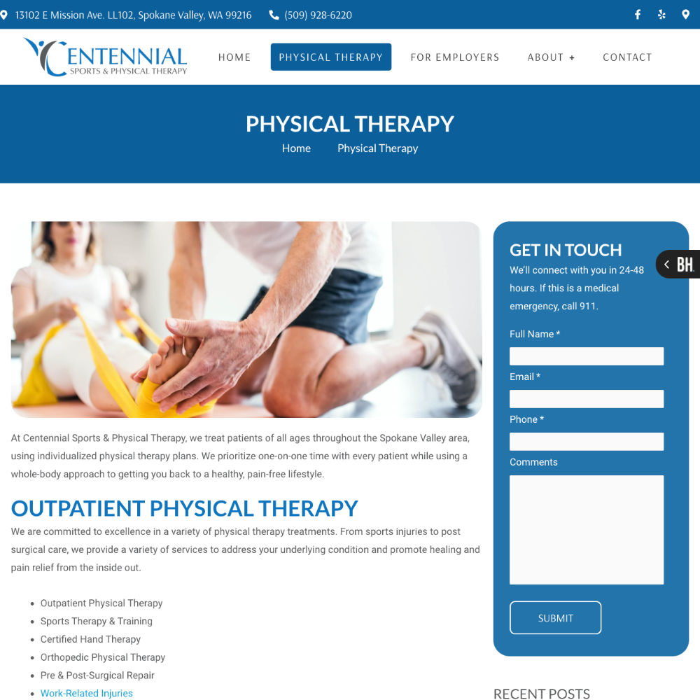 Centennial Sports & Physical Therapy