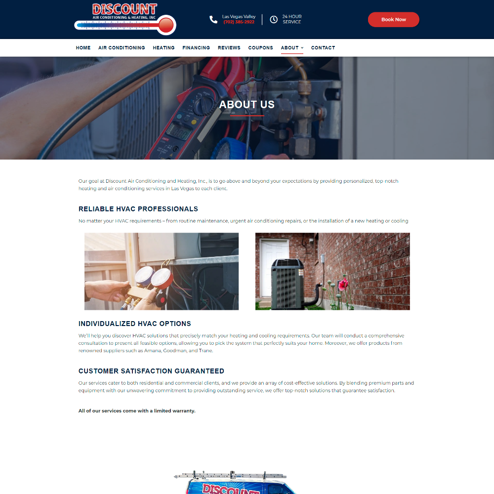 Discount Air Conditioning & Heating, Inc.