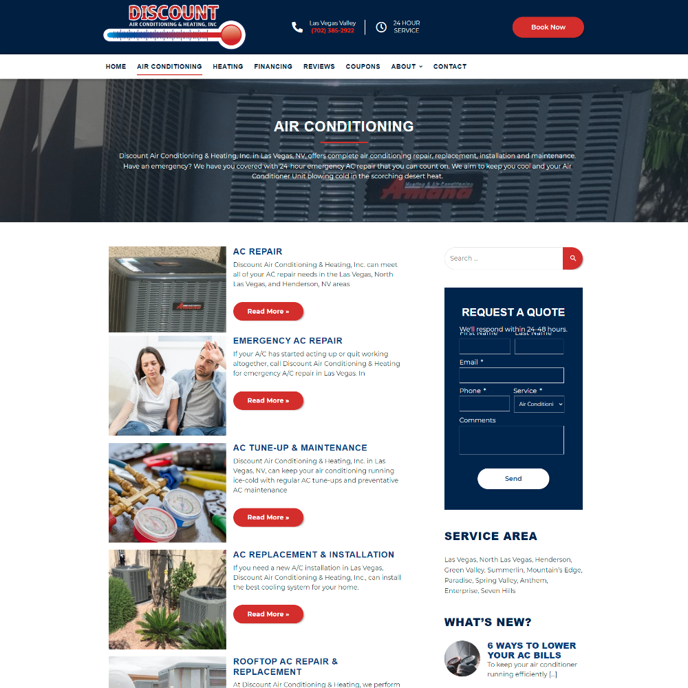 Discount Air Conditioning & Heating, Inc.