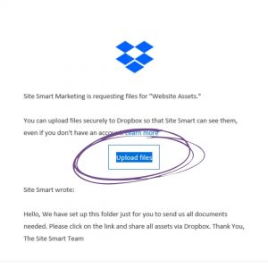 Dropbox Support Post