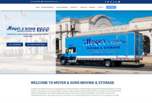 Moyer & Sons home page.
