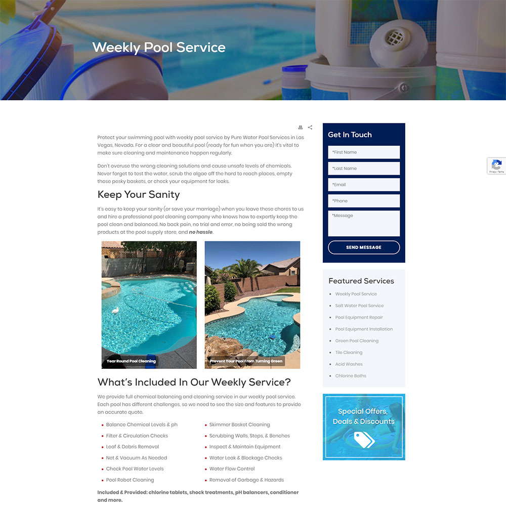 Pure Water Pool Service