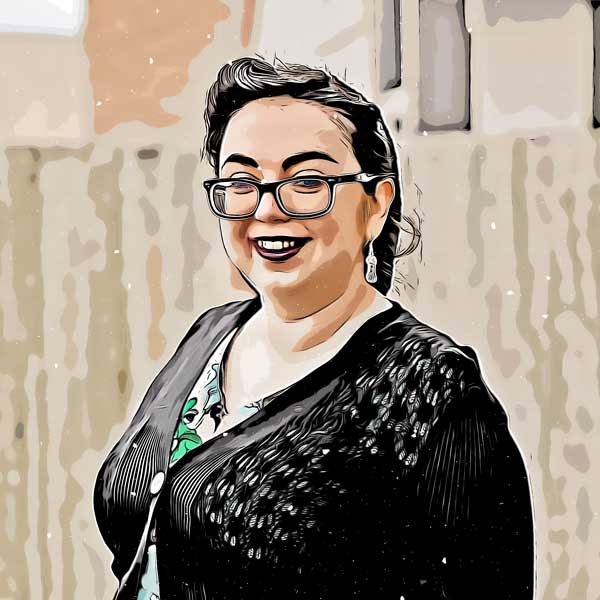 Sarah Jackson As A Cartoonized Photo.